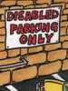 Disabled parking.